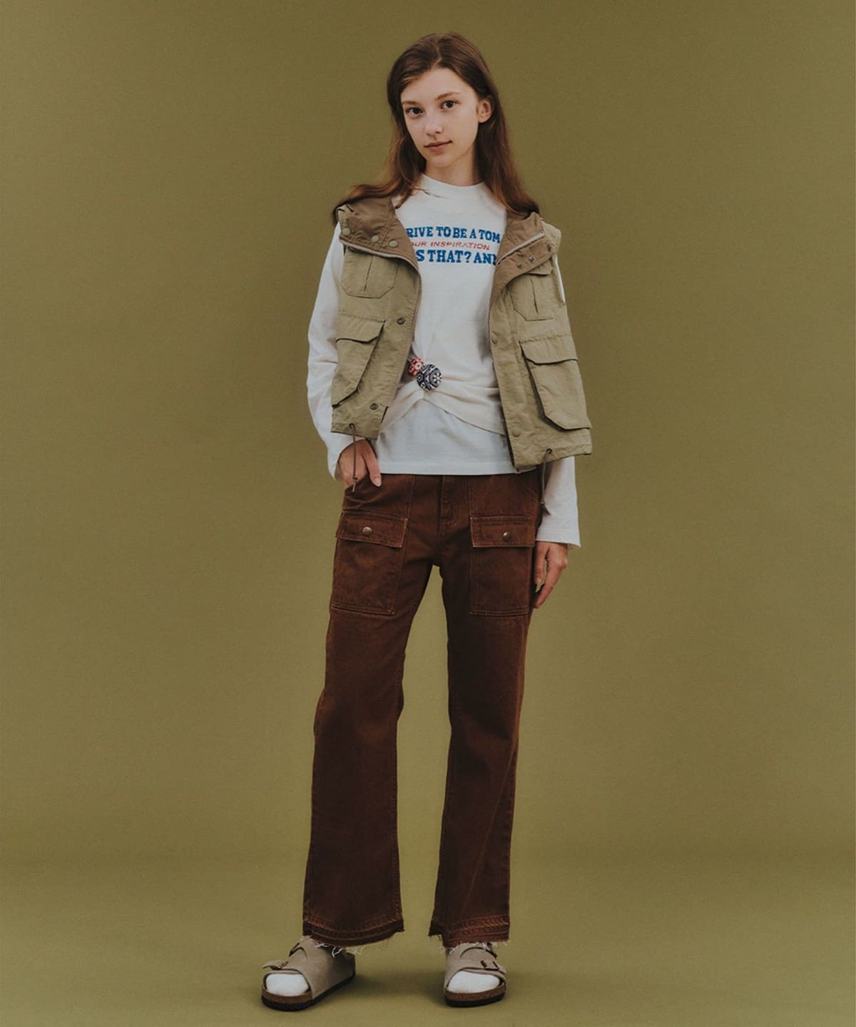 BEAMS BOY（ビームス ボーイ）マウンテン パーカー ベスト（トップス