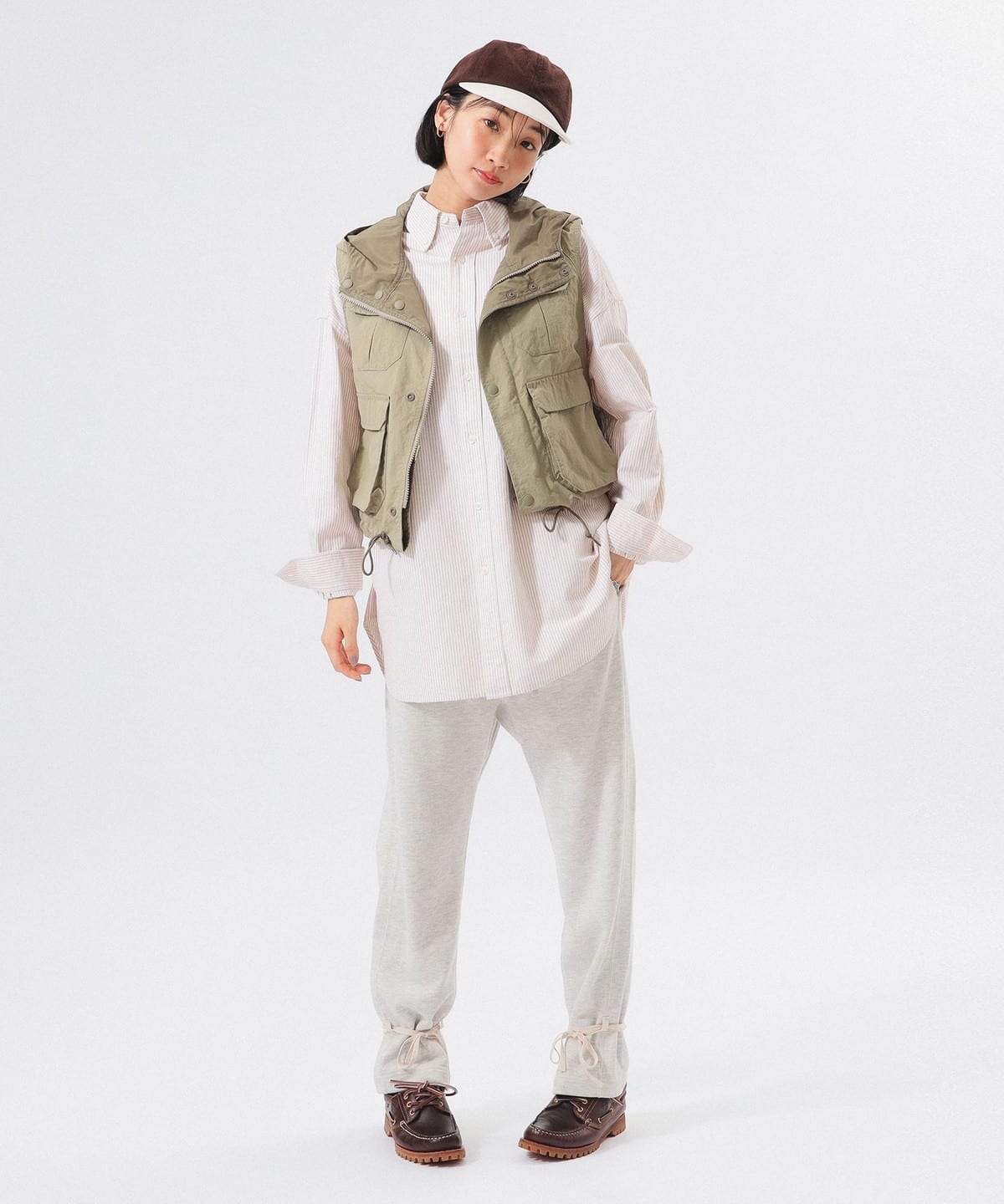 BEAMS BOY（ビームス ボーイ）マウンテン パーカー ベスト（トップス