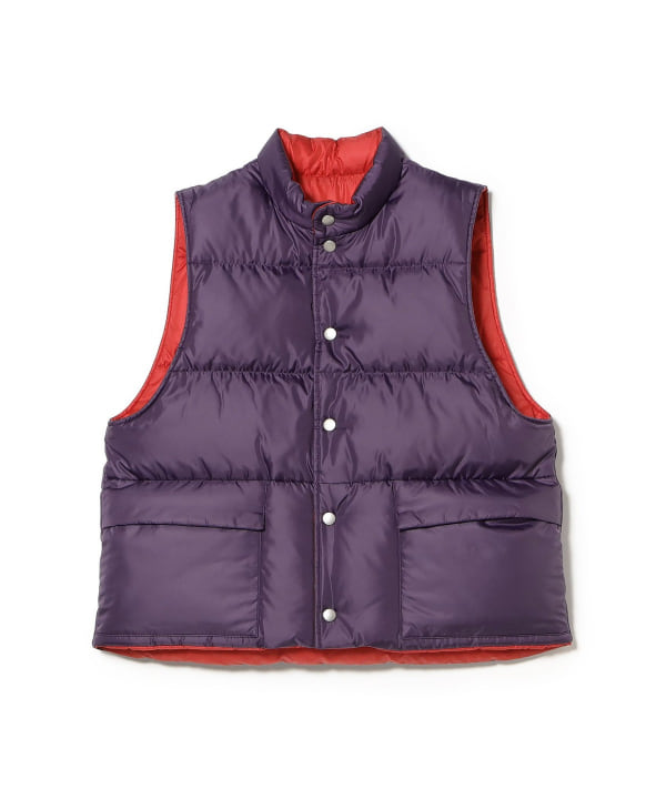 BEAMS　リバーシブルダウンベスト キッズ BEAMS BOY（ビームス ボーイ）リバーシブル ダウン ベスト（ブルゾン