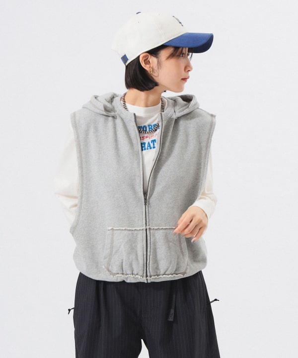 BEAMS BOY（ビームス ボーイ）スウェット フルジップ パーカー