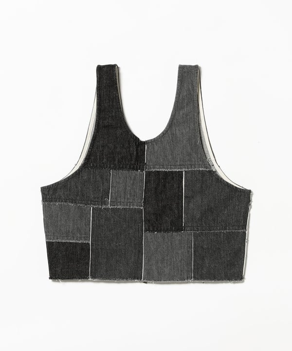 BEAMS JAPAN（ビームス ジャパン）〈WOMEN〉デニム パッチワーク
