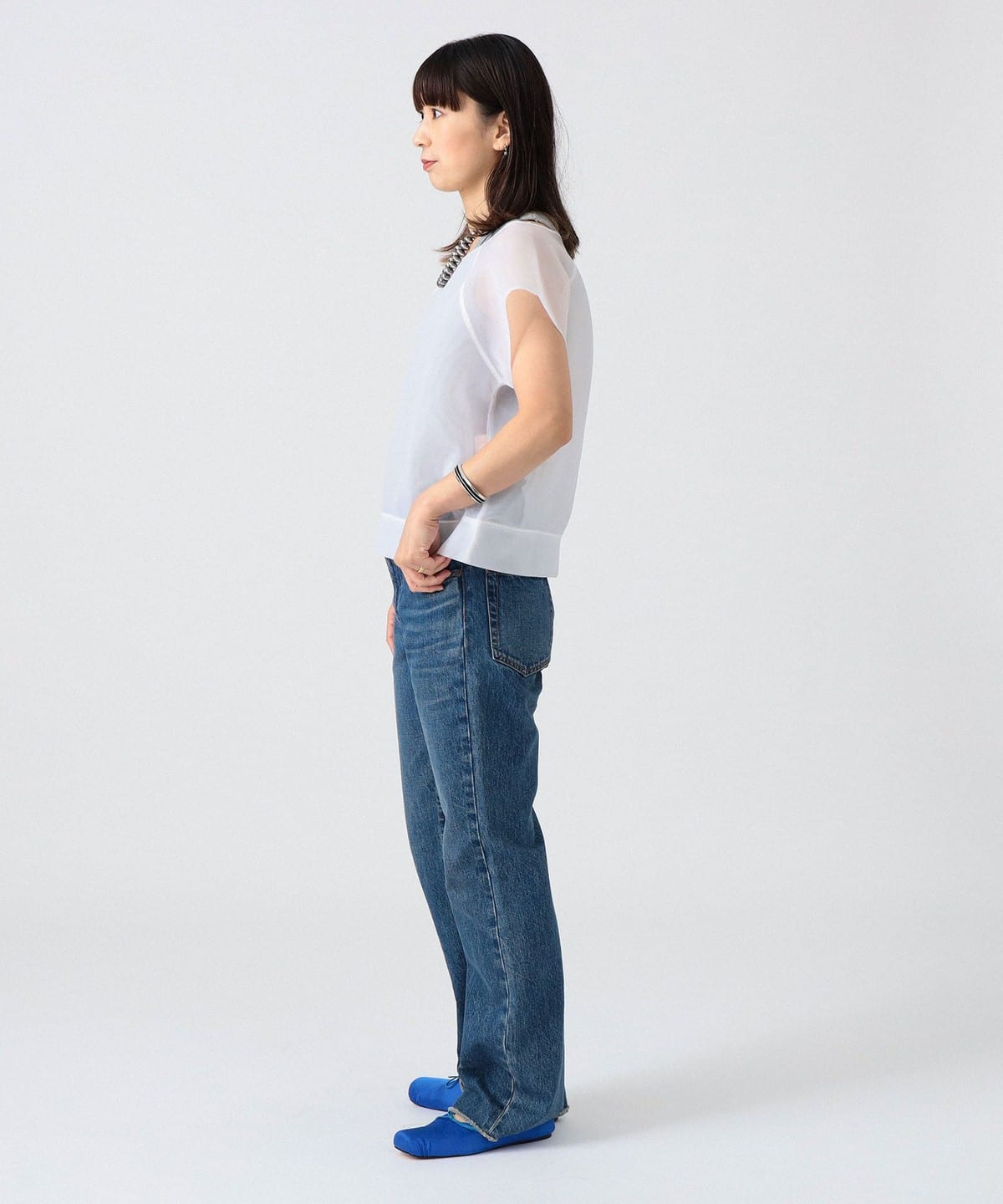 〈女裝〉毛邊背心