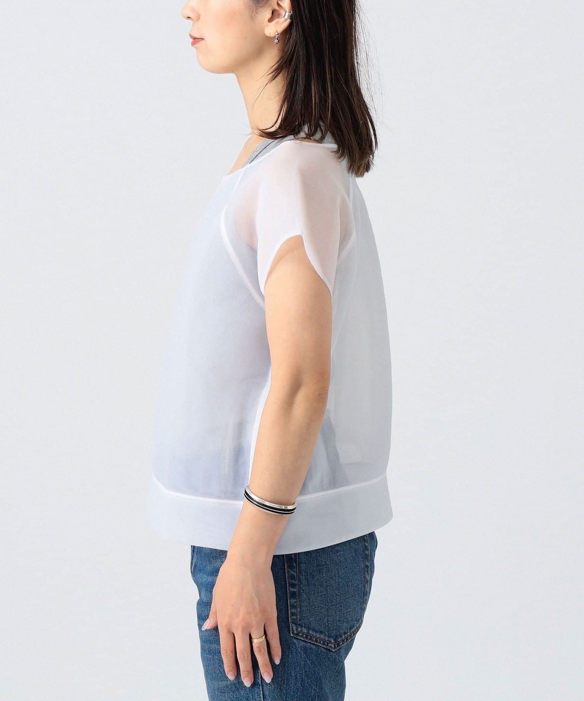 〈女裝〉毛邊背心
