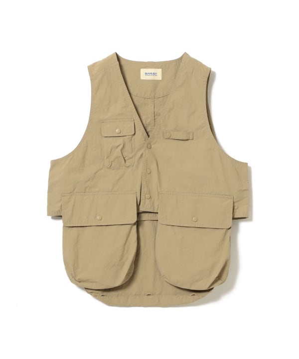 BEAMS BOY（ビームス ボーイ）ナイロン フィッシング ベスト（トップス