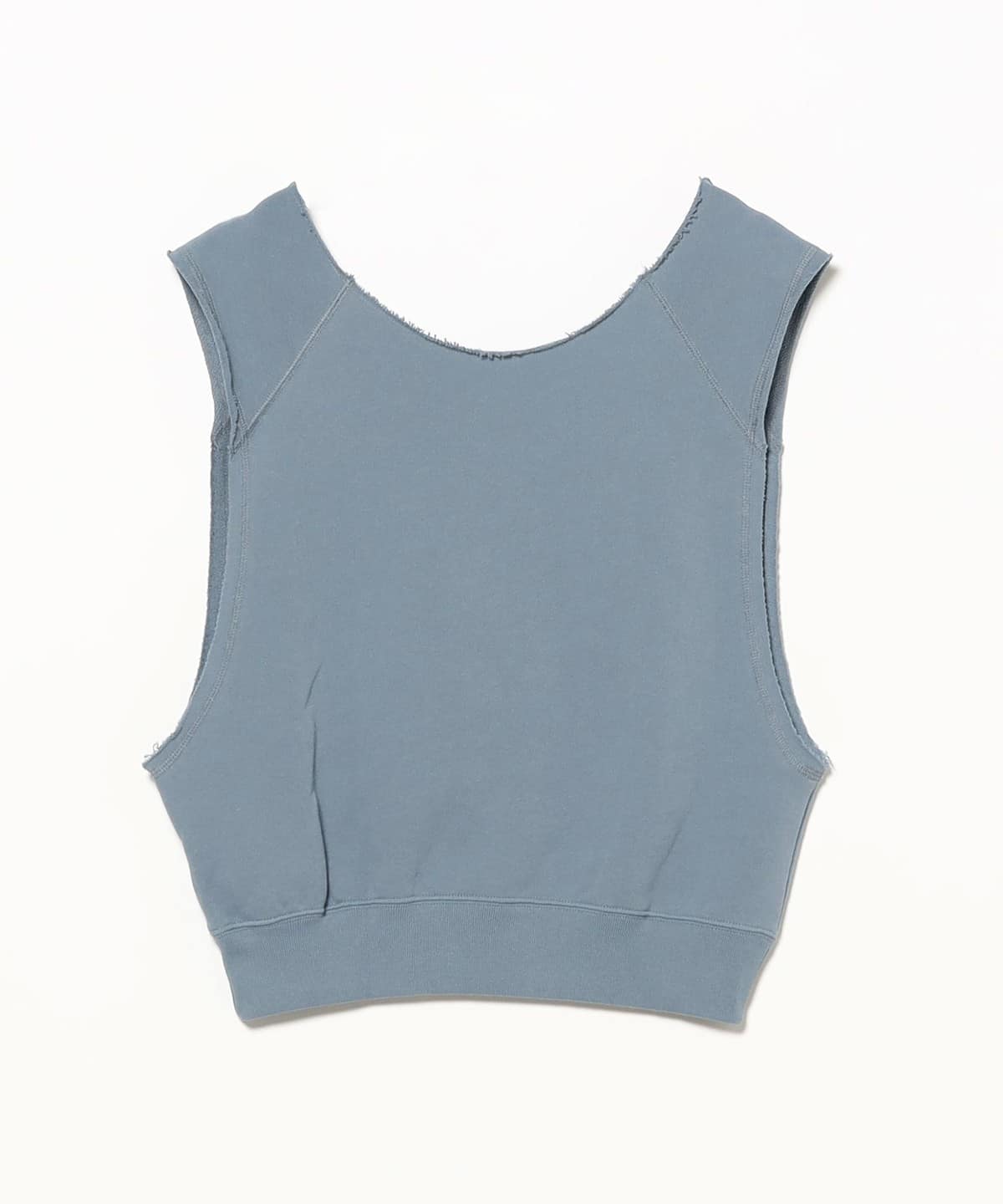 BEAMS BOY（ビームス ボーイ）カットオフ スウェット ベスト（トップス 