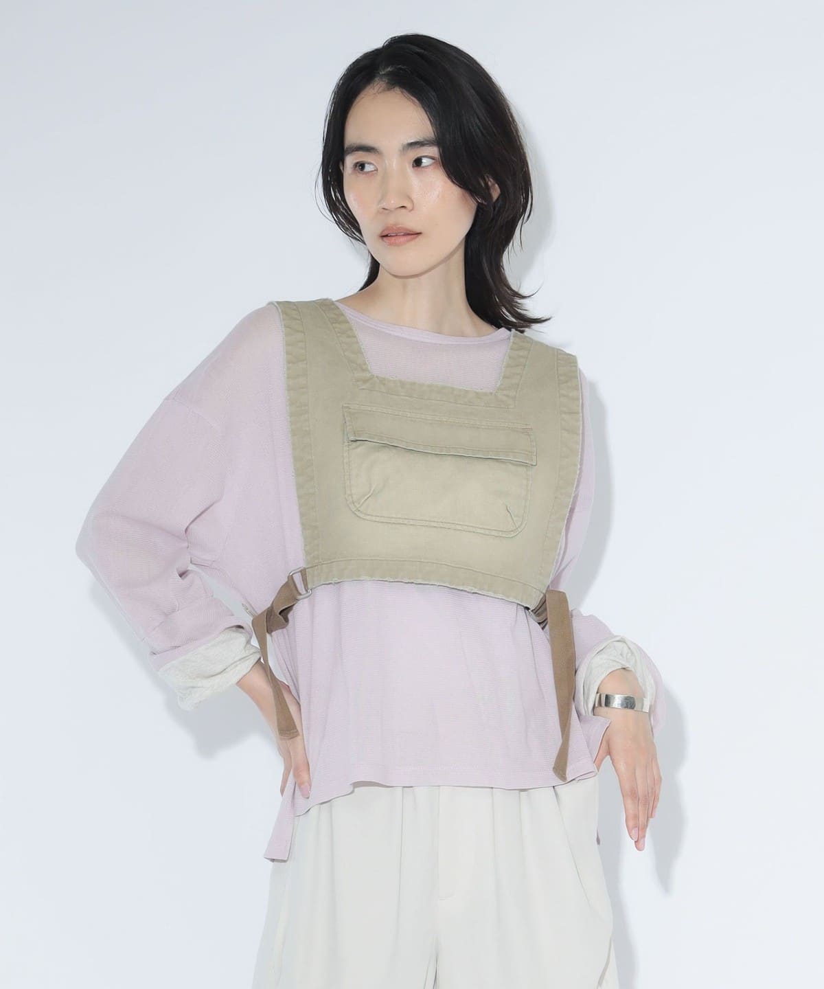 BEAMS BOY（ビームス ボーイ）maturely / チノ ディッキー ベスト