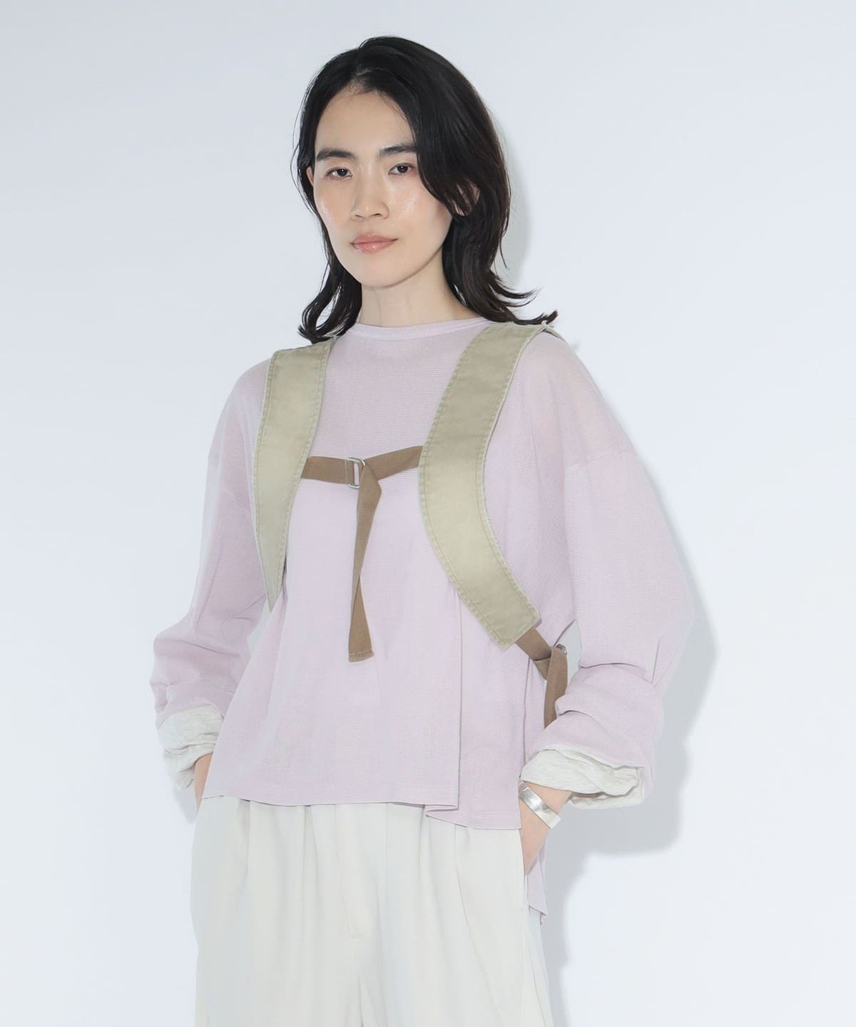 BEAMS BOY（ビームス ボーイ）maturely / チノ ディッキー ベスト