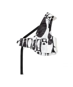 ENGINEERED GARMENTS / Shoulder Vest Foot Print Pilot Twill