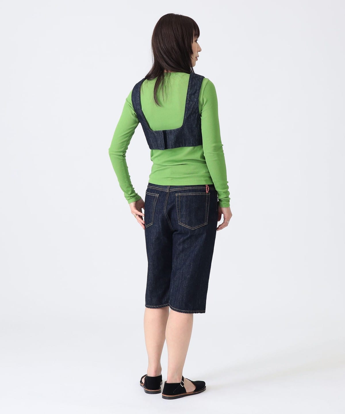 BEAMS JAPAN（ビームス ジャパン）〈WOMEN〉デニム ビスチェ（トップス