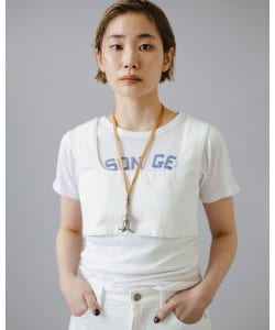 〈WOMEN〉デニム ビスチェ