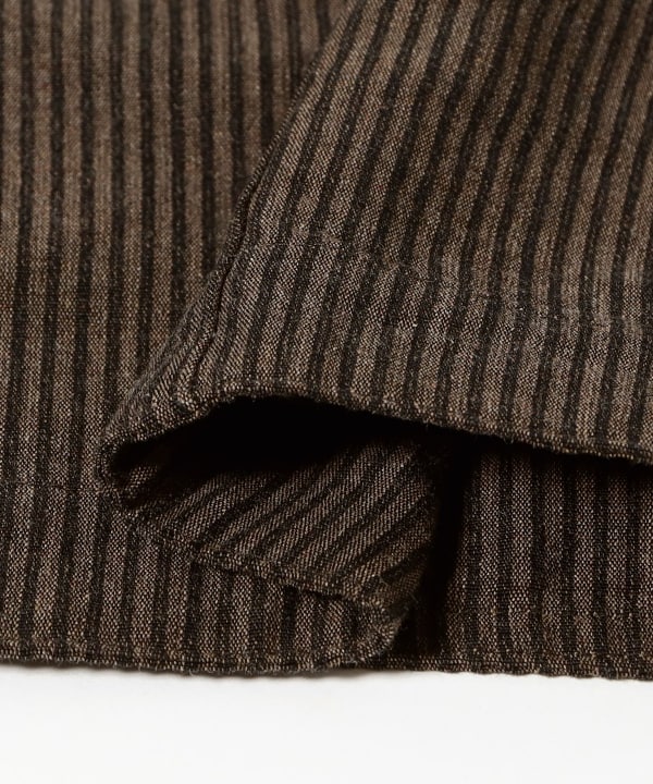 ts(s) / Artisan Vest - Seersucker Stripe Cotton*Wool Cloth