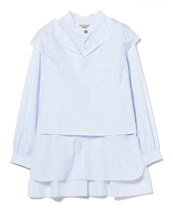 BEAMS BOY BEAMS BOY Outlet] maturely / 2 Layers Blouse (shirts 