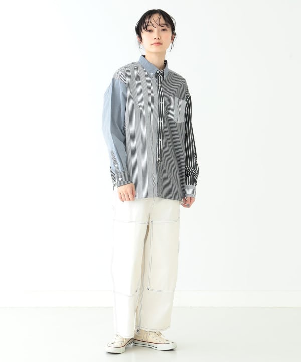 人気色 新品 BEAMS BOY Mister freedom ロングスリーブシャツ - 通販