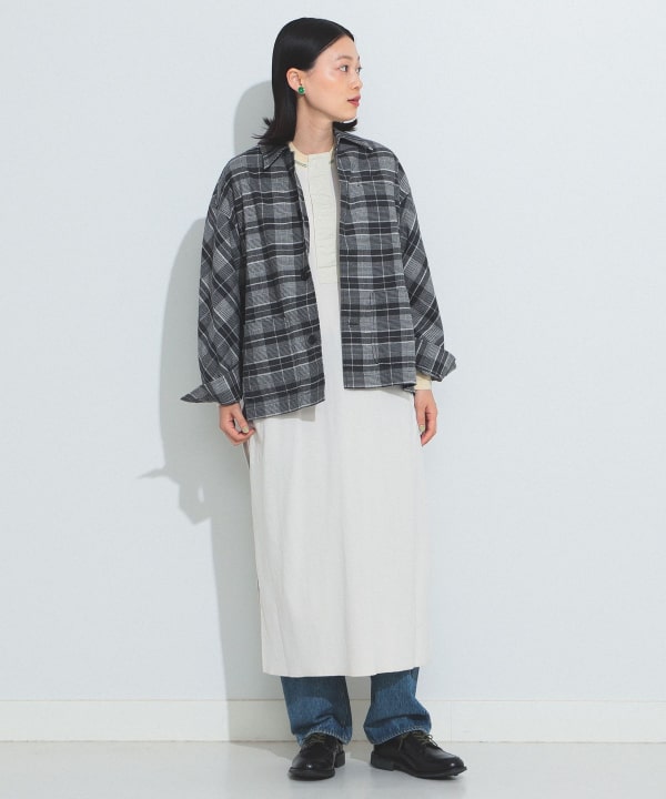 インクルーシブ（IN'CREWSIVE） インクルーシブ ネルシャツ 厚手