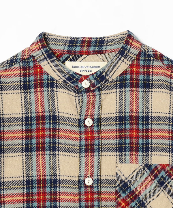 BEAMS BOY BEAMS BOY BEAMS BOY / Work check long sleeve shirt