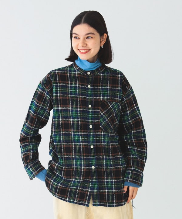 BEAMS BOY BEAMS BOY BEAMS BOY / Work check long sleeve shirt