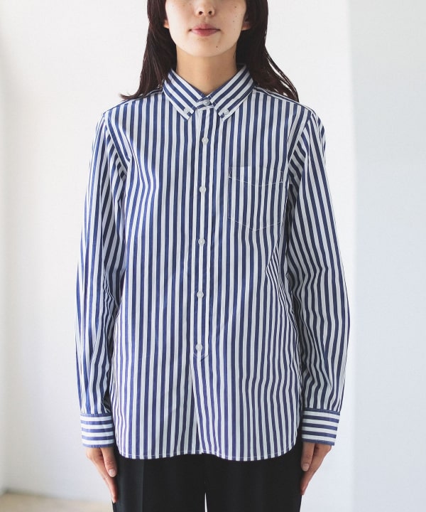 BEAMS BOY BEAMS BOY BEAMS BOY / London striped button down shirt