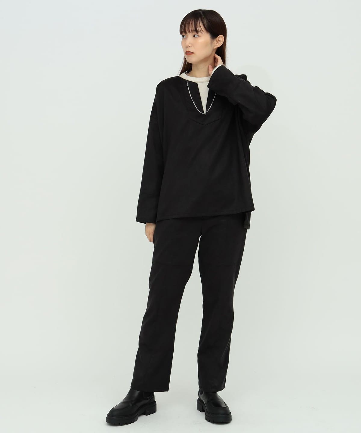 BEAMS JAPAN（ビームス ジャパン）〈WOMEN〉フェイクスエード