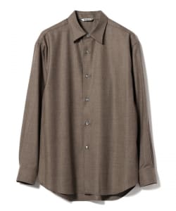 【BEAMS JAPAN限定】AURALEE / SUPER LIGHT WOOL SHIRT