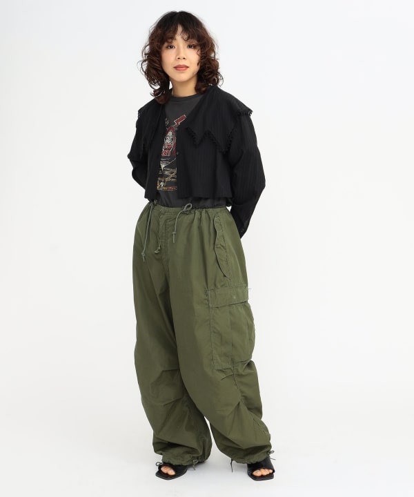 BEAMS JAPAN BEAMS JAPAN WOMEN) BEAMS JAPAN / Chemical lace frill