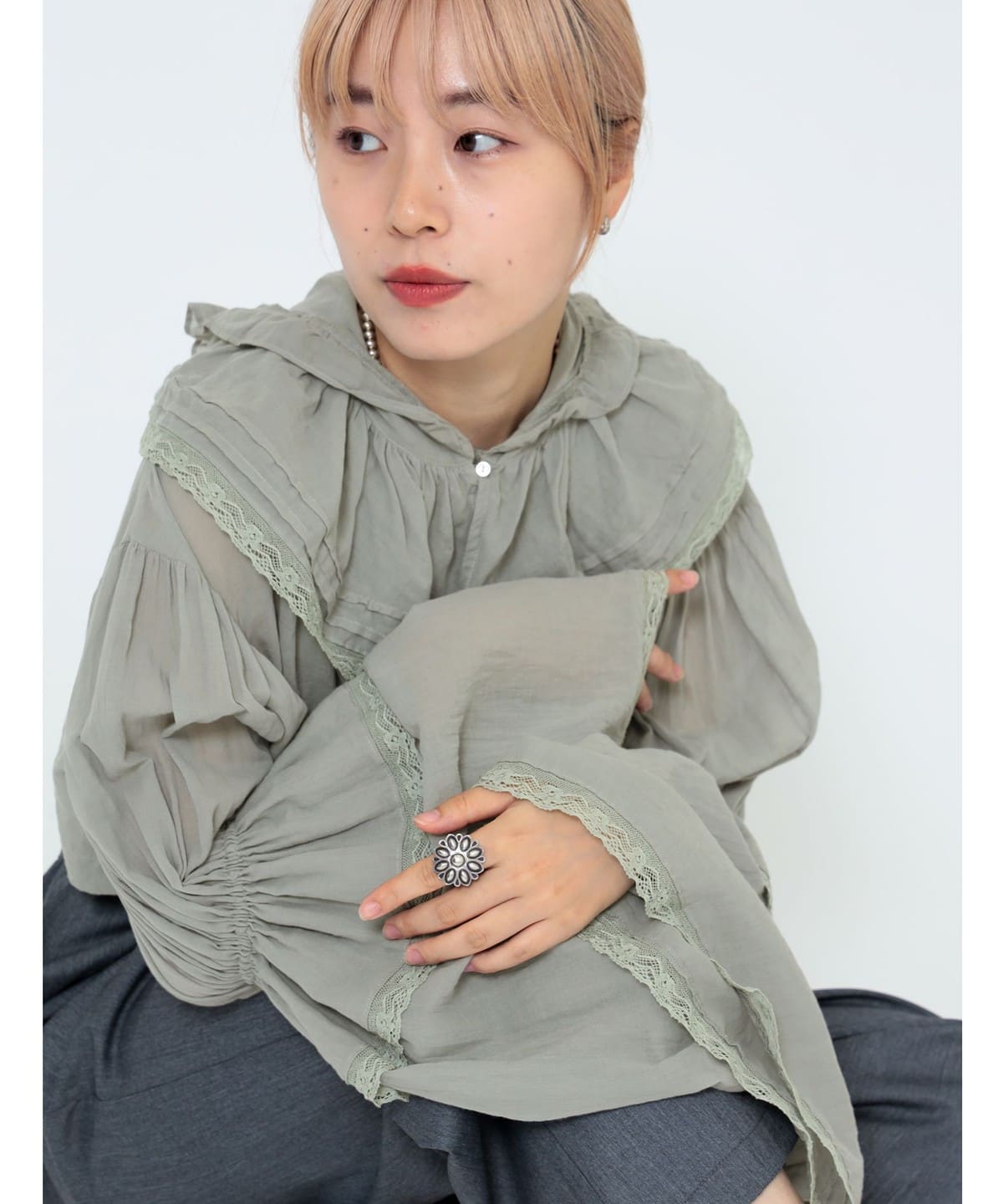 BEAMS JAPAN（ビームス ジャパン）〈WOMEN〉デタッチ フード