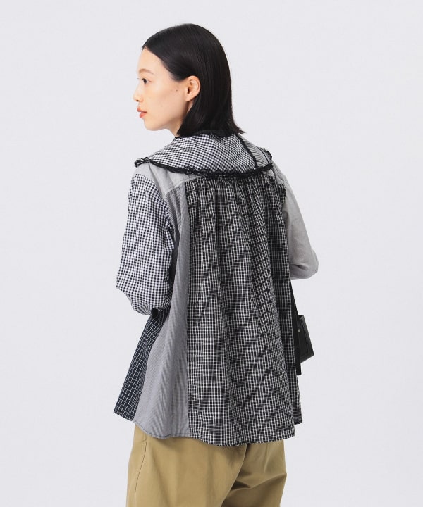 BEAMS BOY（ビームスボーイ）の「TORI-TO × BEAMS BOY / デタッチ チュニック（シャツ/ブラウス）」 - WEAR