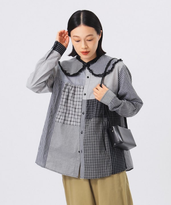 BEAMS BOY (BEAMS BOY) [Special order] TORI-TO / Detachable Collar Shirt  (Shirts, Blouses, Casual Shirts) Available at BEAMS