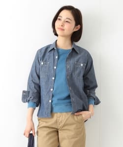 SUGAR CANE×BEAMS BOY / シャンブレー ワークシャツ