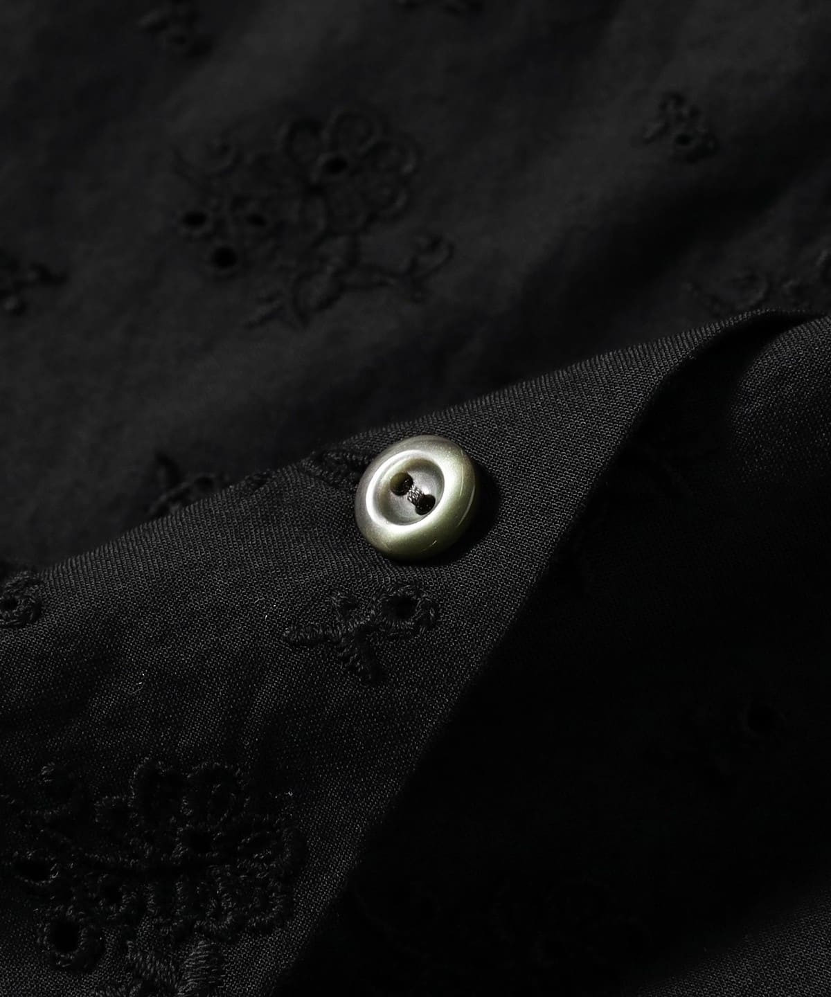 ビームスボーイ トリト オーバーサイズドット柄シャツ ビームスボーイ