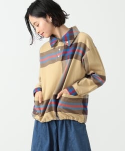 BEAMS BOY / ビッグタータン バスクシャツ 18FW