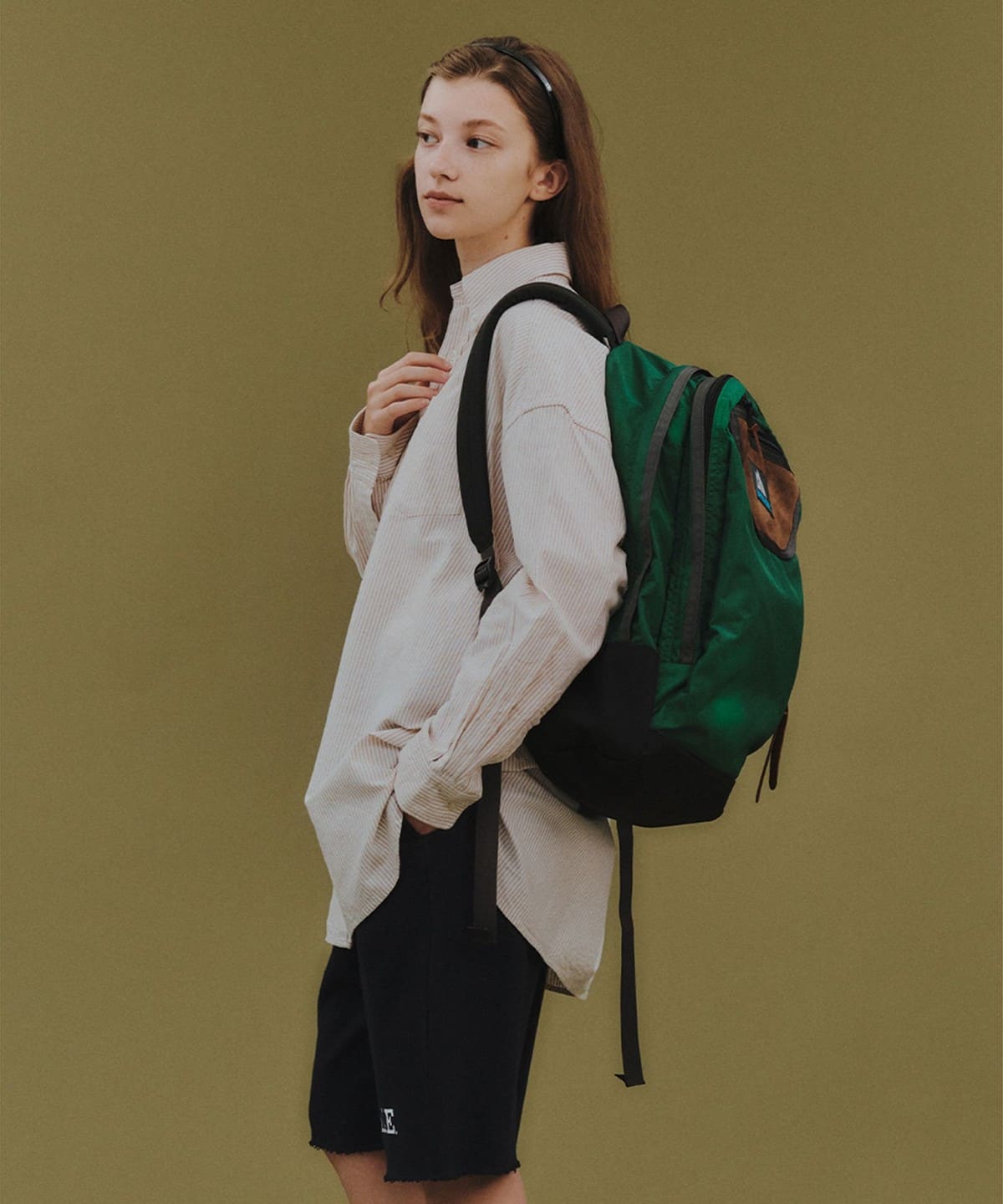 ビッグ ボタンダウン シャツ シャツ・ブラウス WOMEN YELLOW 1 ビッグ ボタンダウン シャツ シャツ・ブラウス WOMEN YELLOW 1