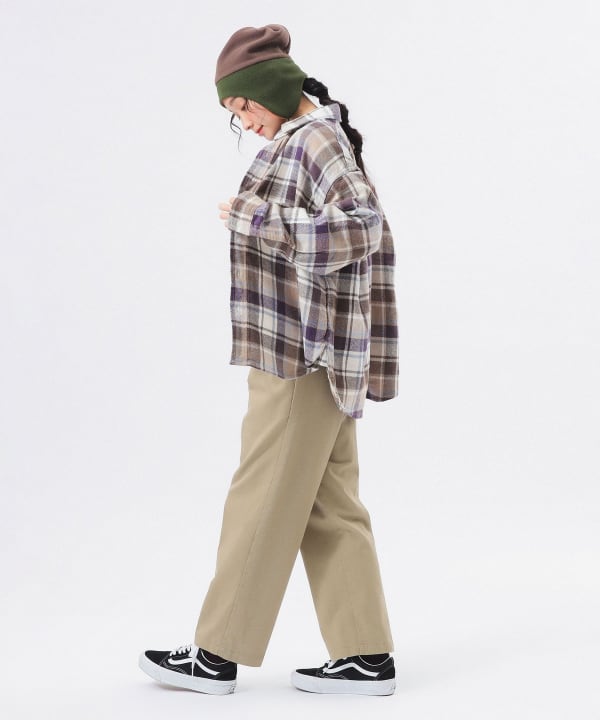 BEAMS BOY（ビームス ボーイ）ワーク チェック シャツ（シャツ