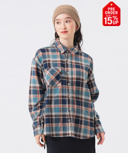 【+15%ポイントUP】ワーク チェック シャツ
