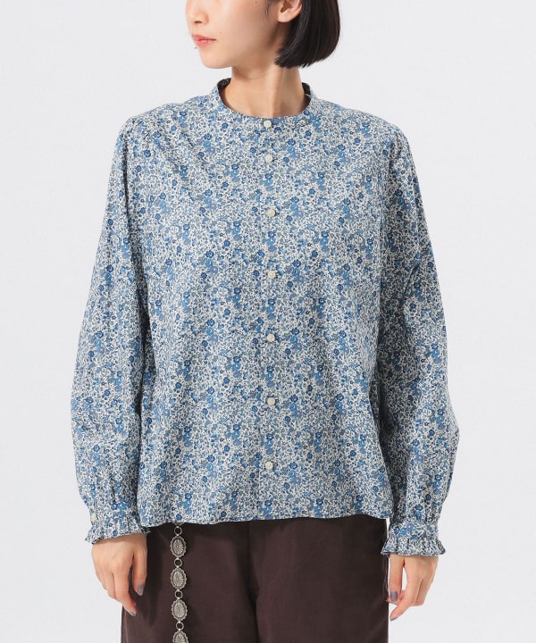 【専用】BEAMS BOY リバティ デタッチ フリルカラー シャツ BEAMS WOMEN｜リバティ デタッチ フリルカラー シャツ | Rakuten