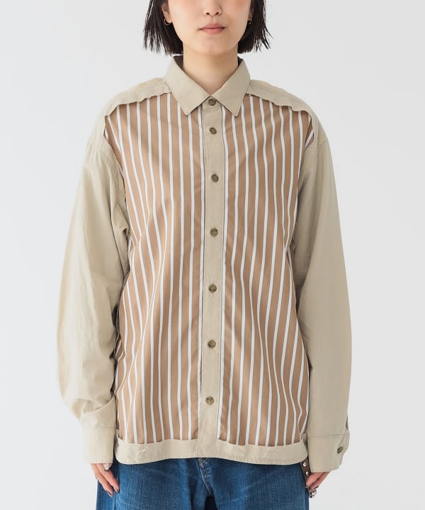 maturelyストライプシャツ BEAMS BOY（ビームス ボーイ）maturely / ストライプ アンド