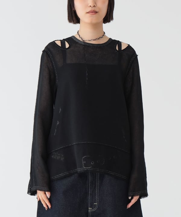 【送料無料・maturely】Sleeve Conscious Blouse オリジナルファッション - 【送料無料・maturely】Sleeve