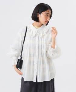 ユーロ ヴィンテージ フリル シャツ