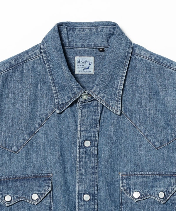 BEAMS BOY（ビームス ボーイ）orSlow / デニム ウエスタン シャツ