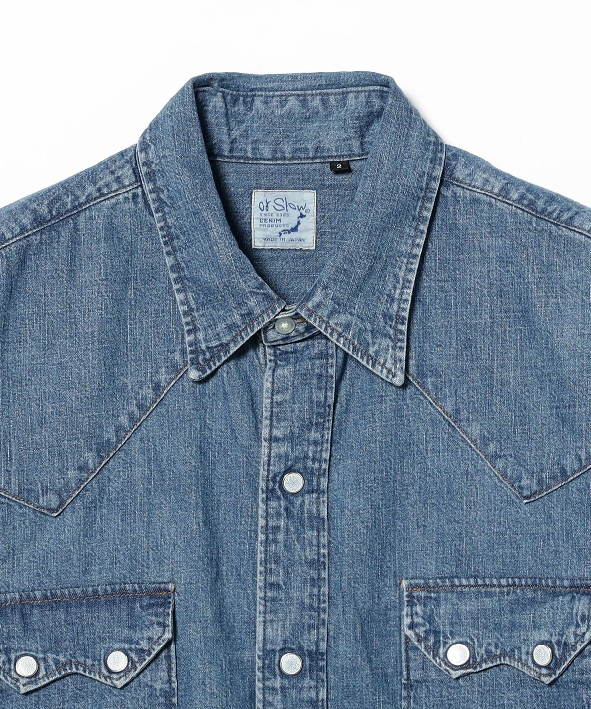 BEAMS BOY（ビームス ボーイ）orSlow / デニム ウエスタン シャツ