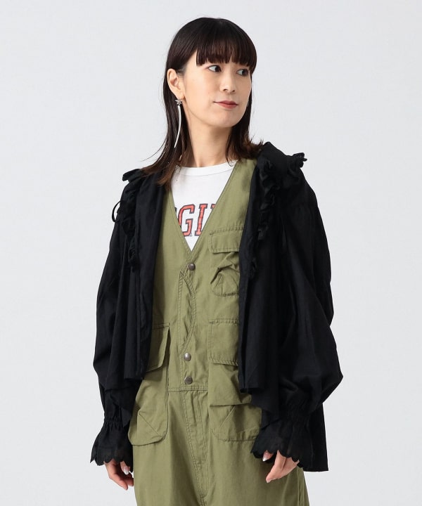 BEAMS JAPAN（ビームス ジャパン）〈WOMEN〉レース フリル