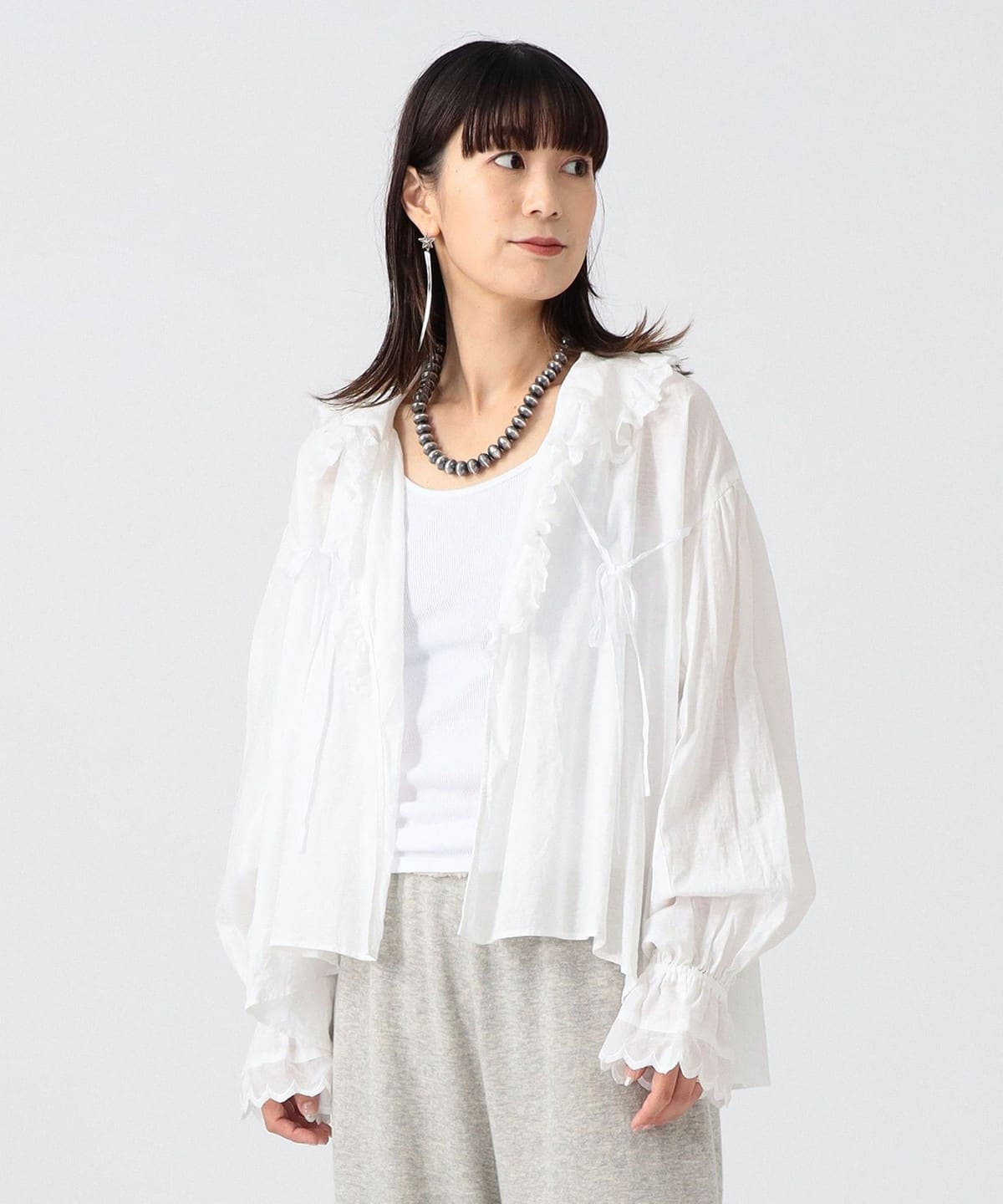 BEAMS JAPAN（ビームス ジャパン）【12/4値下げ】〈WOMEN〉レース