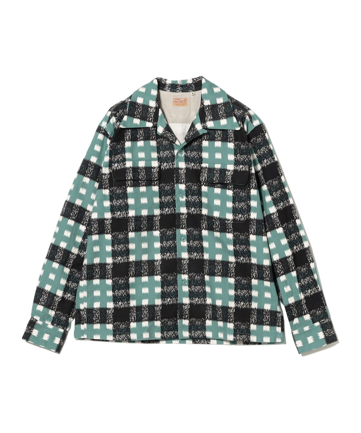STYLE EYES スタイルアイズ / Mid 1950s Style Flannel Sports Shirt "PLAID" シャツ・ブラウス WOMEN BLUE M STYLE EYES スタイルアイズ / Mid 1950s Style Flannel Sports Shirt "PLAID" シャツ・ブラウス WOMEN BLUE M