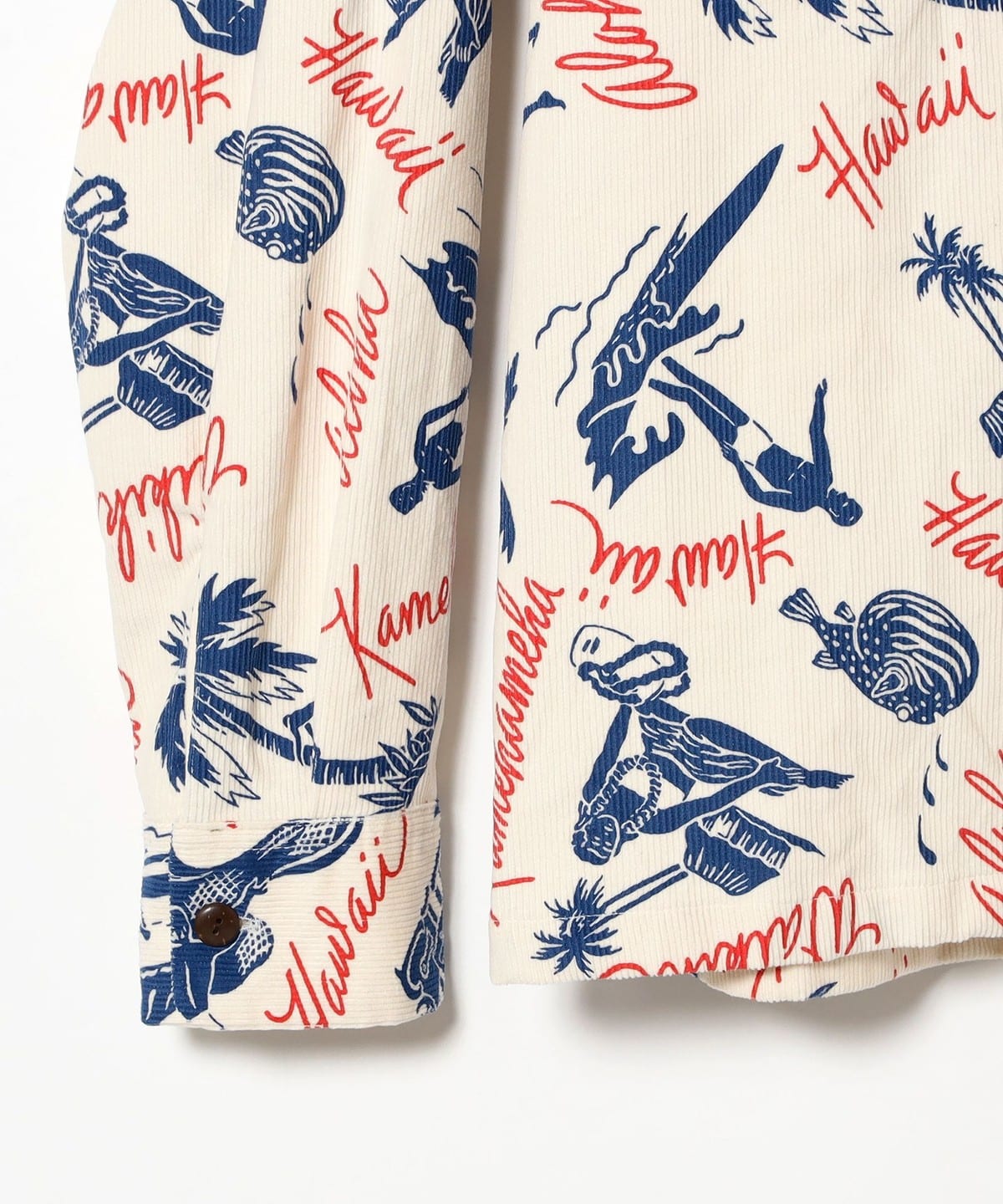 BEAMS BOY（ビームス ボーイ）SUN SURF / CORDUROY OPEN SHIRT（シャツ