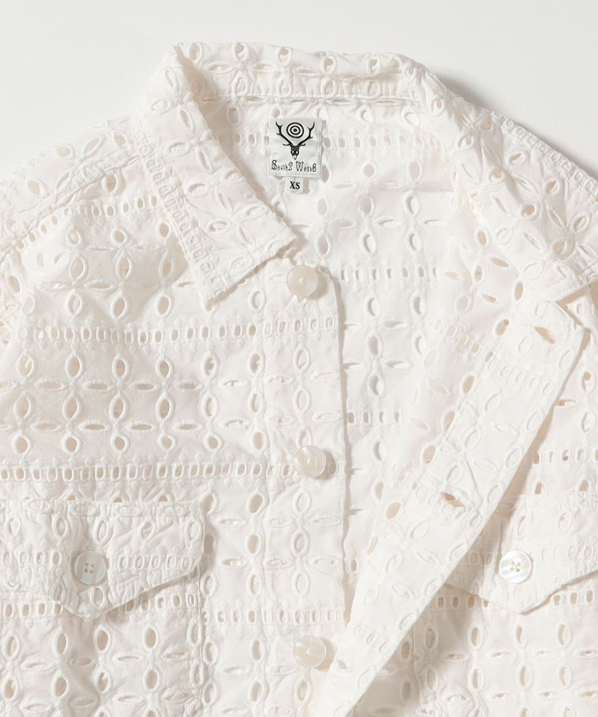 BEAMS BOY（ビームス ボーイ）SOUTH2 WEST8 / Smokey Shirt Cutwork 