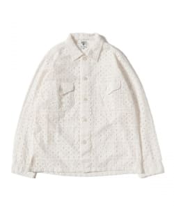 SOUTH2 WEST8 / Smokey Shirt Cutwork Embroidery
