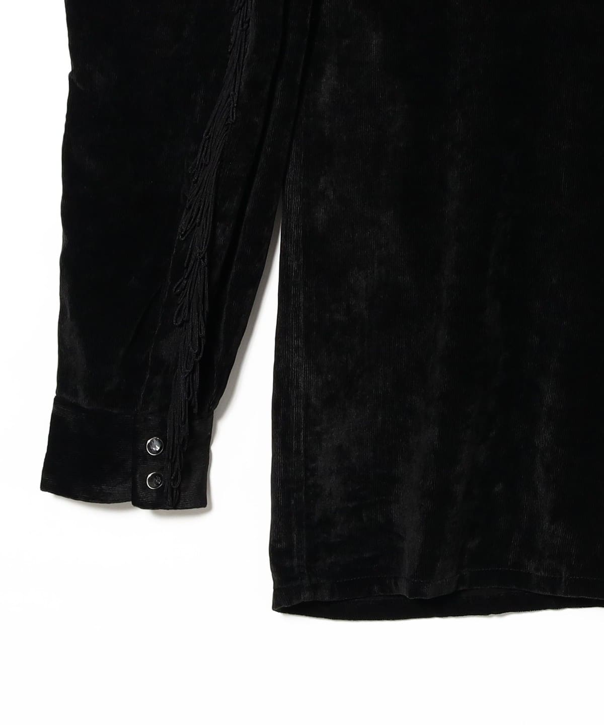 BEAMS BOY（ビームス ボーイ）NEEDLES / Fringe Open Collar Shirt