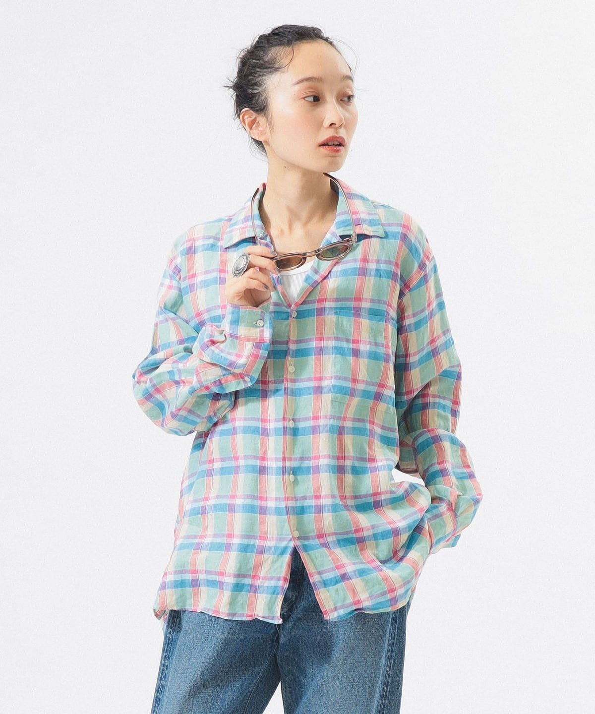 【タグ付き新品未使用】BEAMS INDIVIDUALIZED SHIRTS BEAMS BOY（ビームス ボーイ）【別注】INDIVIDUALIZED SHIRTS
