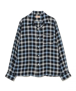 SUGAR CANE / オンブレ チェック シャツ