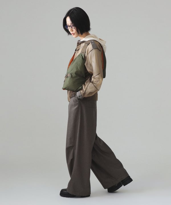 maturely / オーガンジー プルオーバーシャツ Model : H173 B77 W57 H82　Size : 1