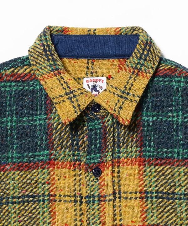 RANDY'S GARMENTS / 3ポケット ウール ワーク シャツ